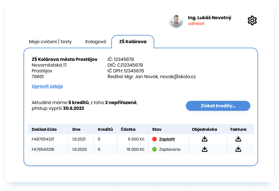 Příprava cvičení a jeho vyhodnocení běžně trvá až 2 hodiny, v online výuce i 2 hodiny. Zde to zvládneš za 30 sekund!